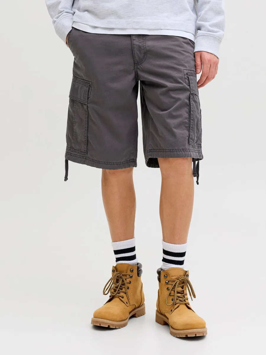 Jack & Jones - Jpstcole Frank Cargo Short Mid SN, Jpstcole Frank - Pantaloncini Cargo Mid SN Uomo