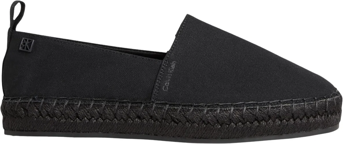 Calvin Klein Oblique Espadrille Canvas Hw0hw02931 EspadrillasDonna
