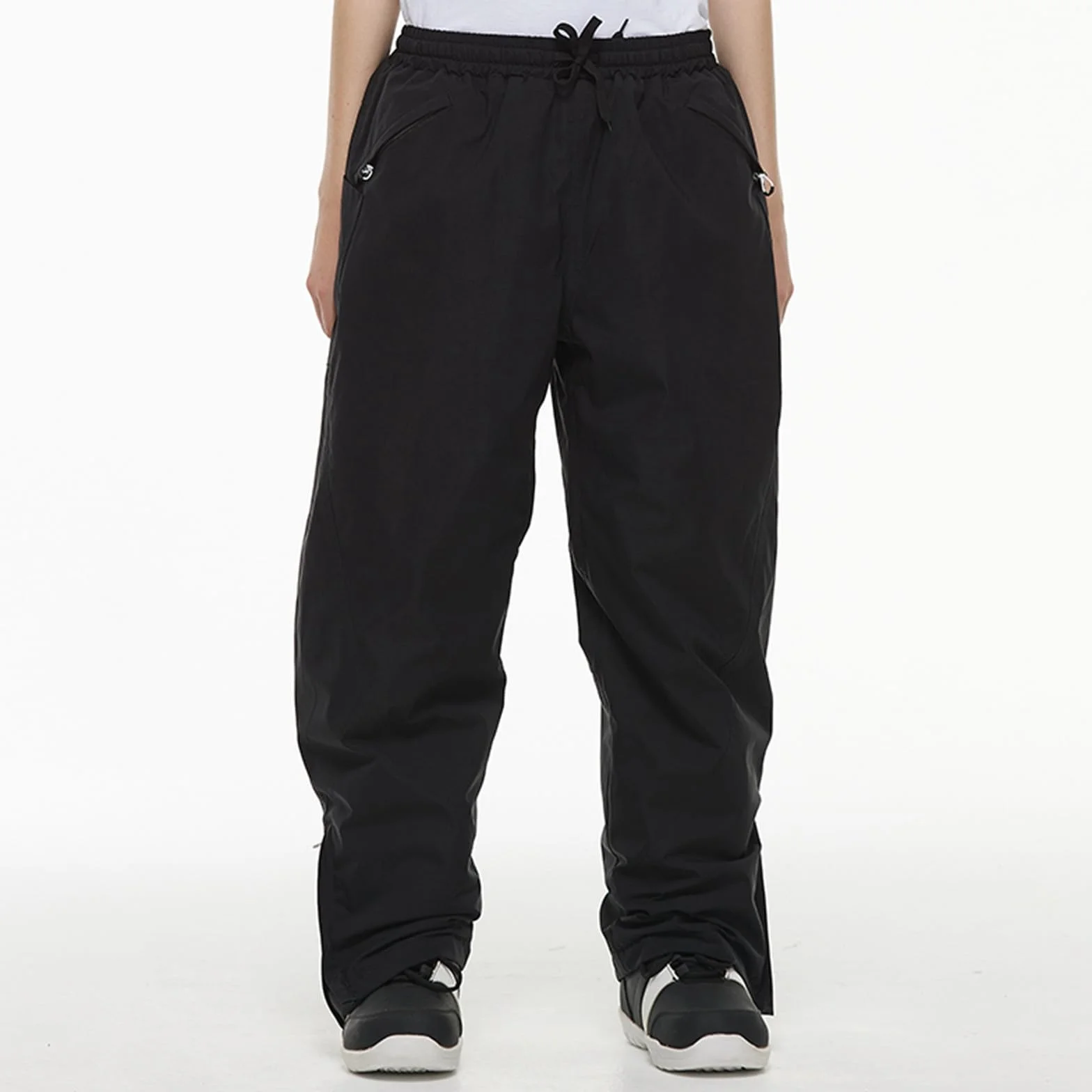 Sunnyuk Pantaloni Neve Uomo Pantaloni Elasticizzati Taglie Forti Tuta Termici da Neve Pantalone Impermeabile Montagna Salopette Snowboard Curvy Invernale Sci