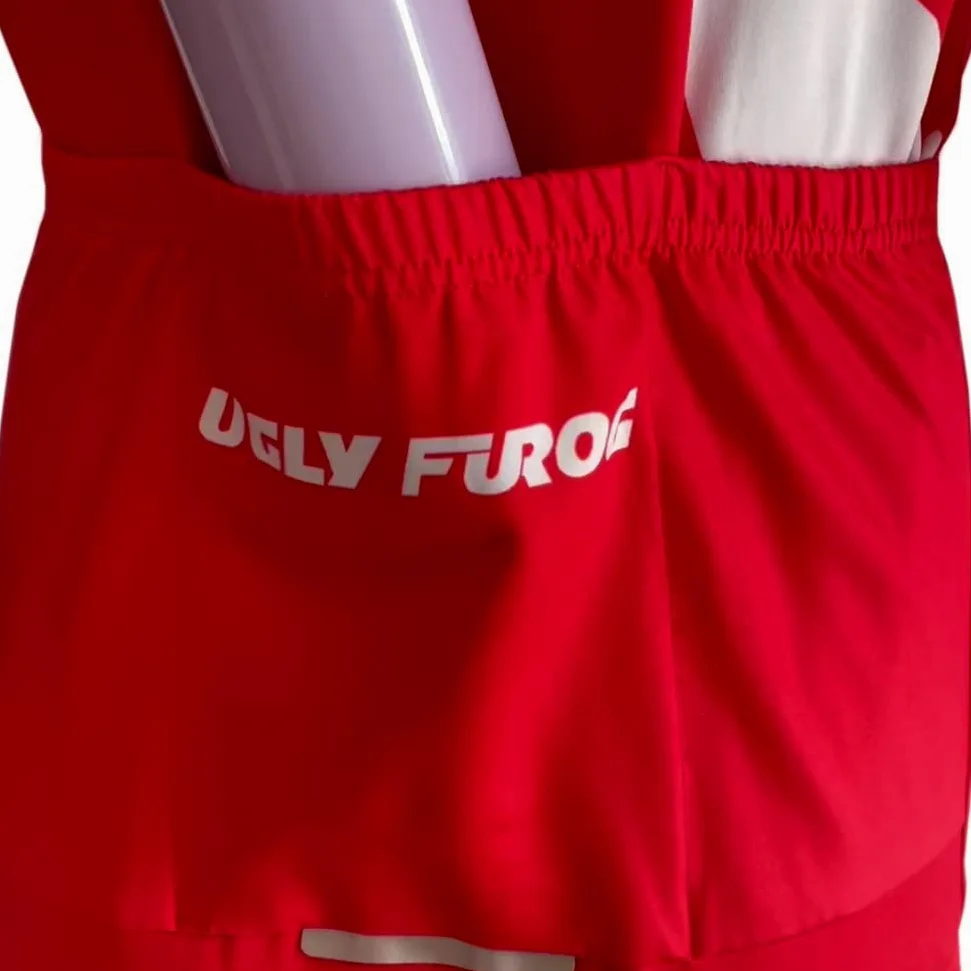 UGLY FROG 2024 Completo Ciclismo Abbigliamento Set Donna Inverno Termico Vello Maniche Lunghe Antivento 20D Bib Pantaloni