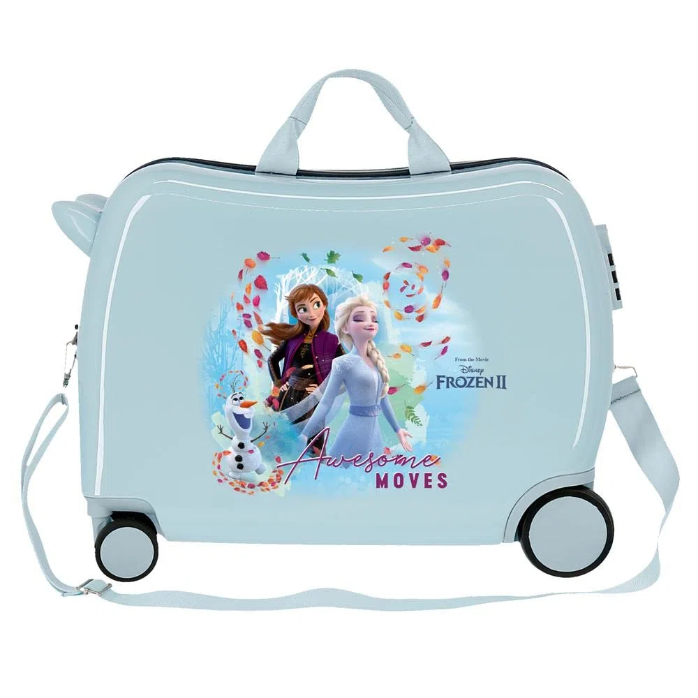 Disney Awesome Moves Valigia baita rigida, Bambine e ragazze, Blu, 50x38x20 cms