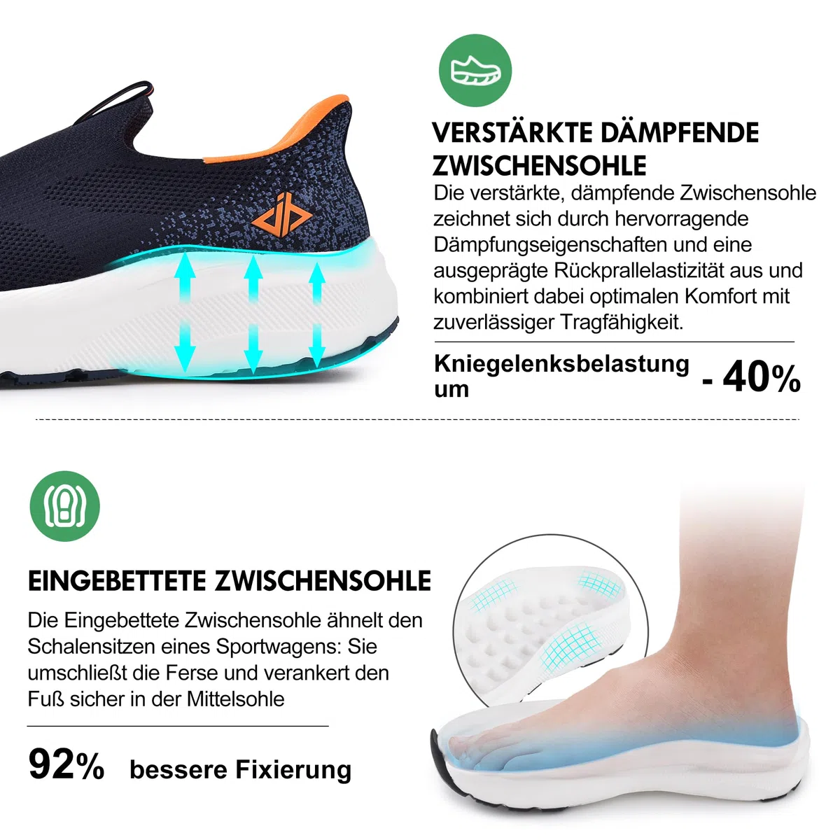 JACKSHIBO Scarpe Unisex minimalistiche da Uomo a Piedi Nudi, Scarpe da Trail da Trail da Donna, Suola a Goccia Zero