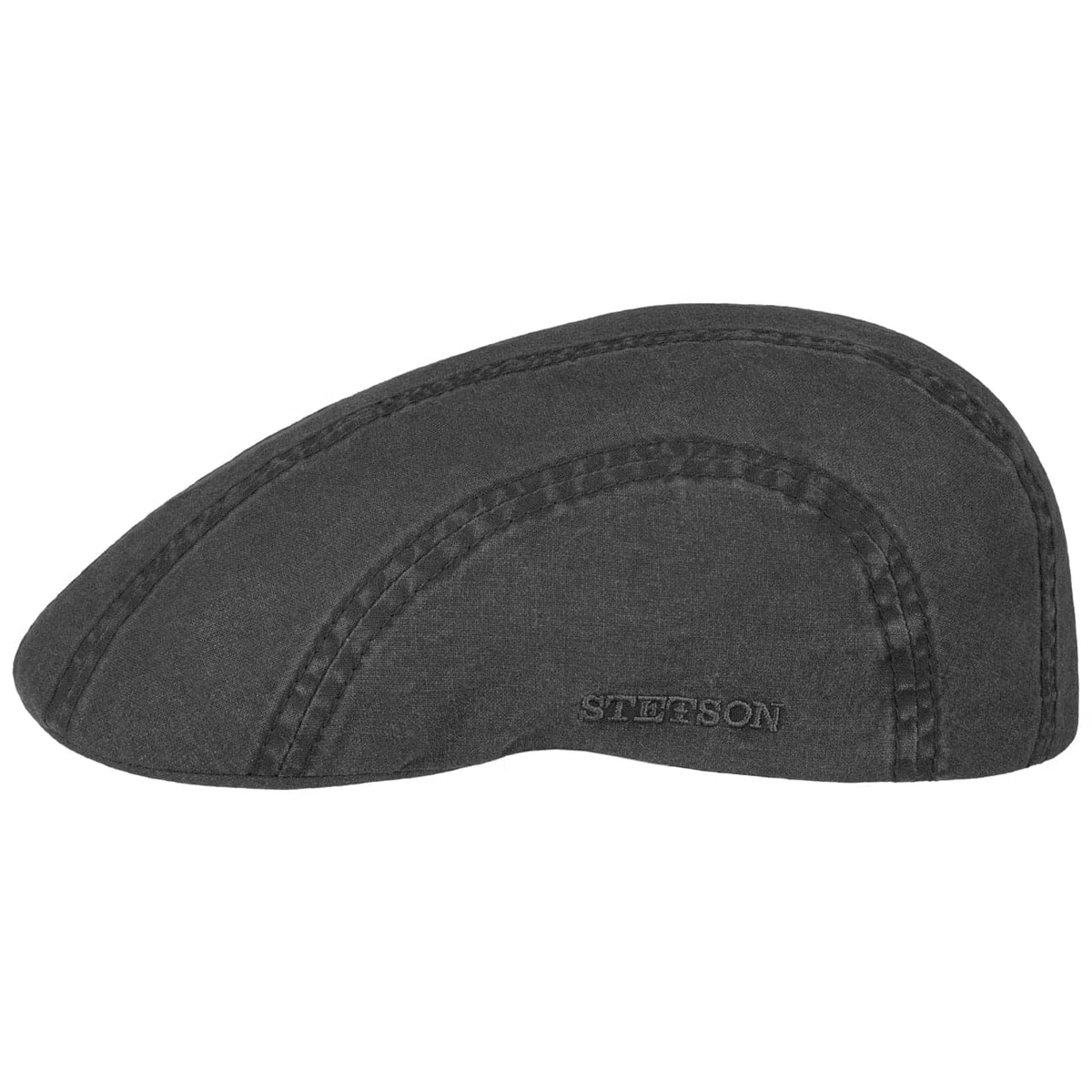 Stetson Madison Delave Coppola Donna/Uomo - Cotton cap Cappello Piatto Berretto Estivo con Visiera Estate Primavera/Estate