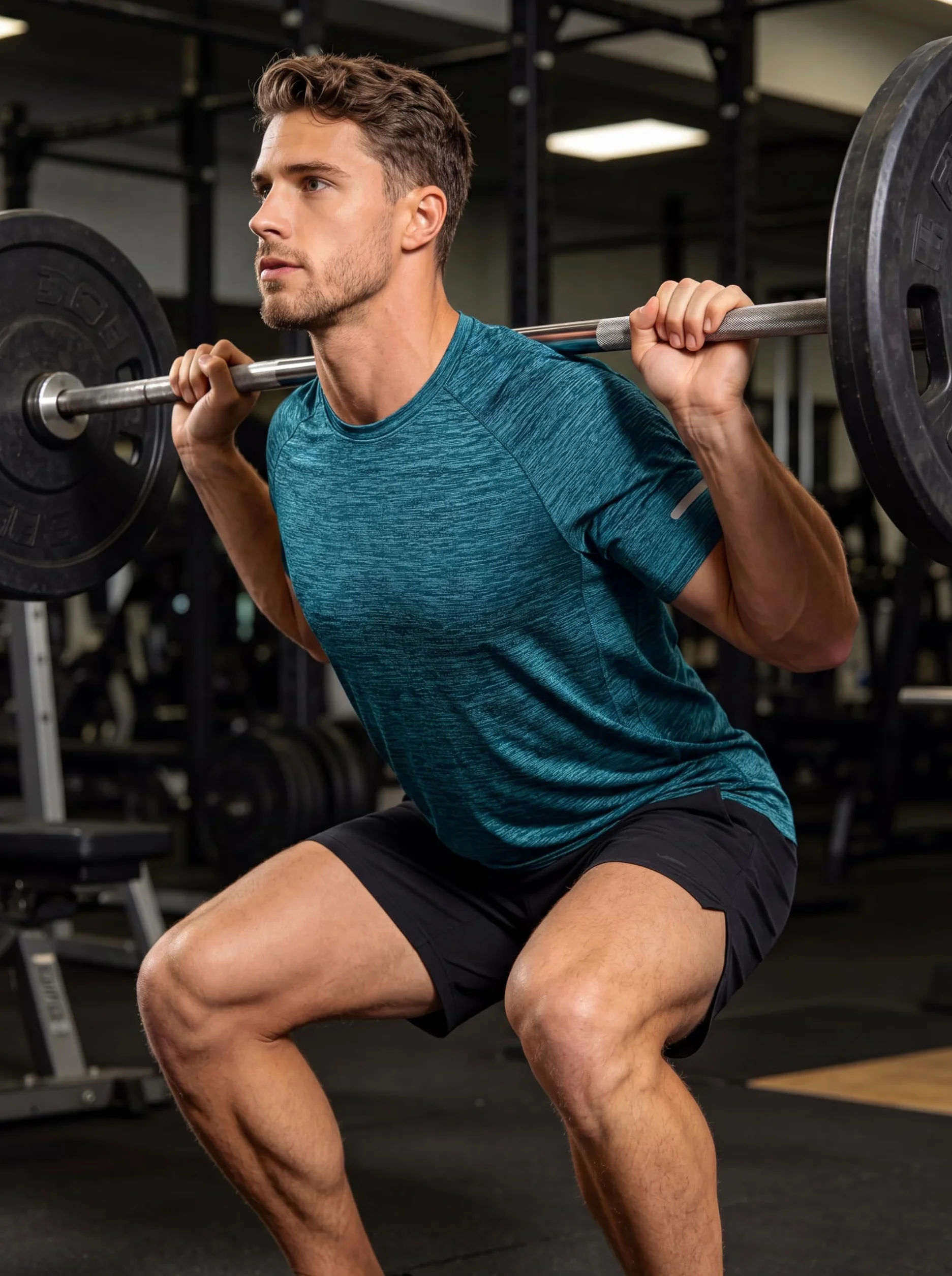 TACVASEN Maglia Uomo Manica Corta T Shirt Tecnica Estive Running Palestra Traspirante