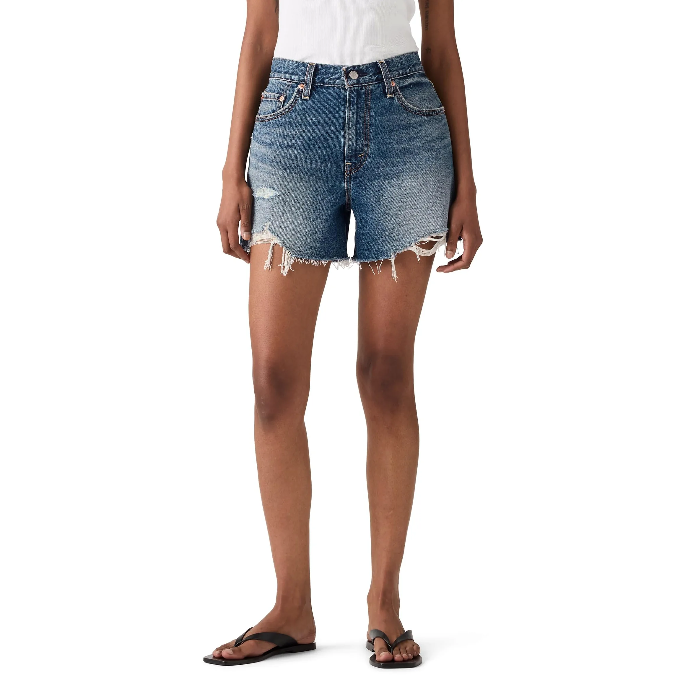 Levi's - Ribcage A-Line Short, Pantaloncini Donna
