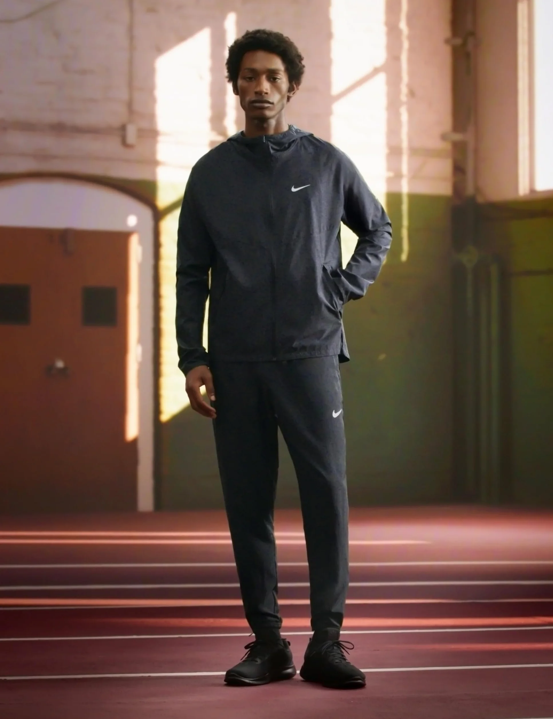 NIKE M Nk Rpl Miler Jkt T-shirt Uomo (Pacco da 1)