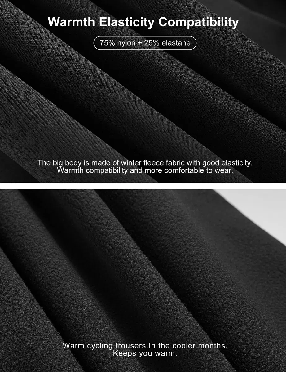 INBIKE Pantaloni Ciclismo Donna Invernali di Pile Pantaloni Ciclista Donna con Tasche Pantaloni Bici Termici Professionale 3D Gel Imbottito Calzamaglie Sportivi Leggings Lunghi Aderente