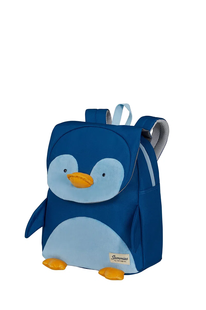 Samsonite Happy Sammies Eco - zaino per bambini S+, 33 cm, 11 L, blu (Penguin Peter)