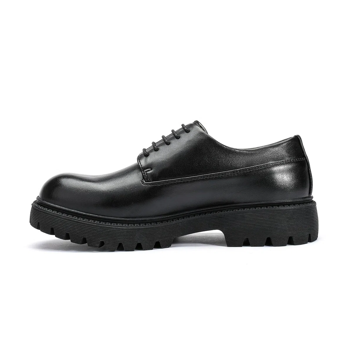 Allthemen Derby Uomo Stringate Business Eleganti Scarpe Brogue Basse Vintage PU Oxford Lace Classiche